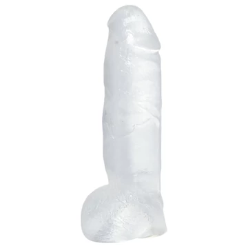 Krištáľovo čistý obrovský dildo