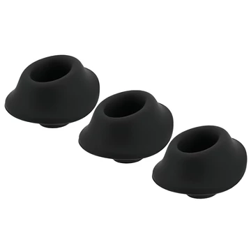Womanizer Premium S - čierna náhradná sada (3 ks)