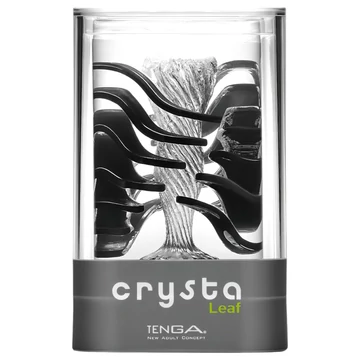 TENGA Crysta - vlnitý masturbátor (leaf)
