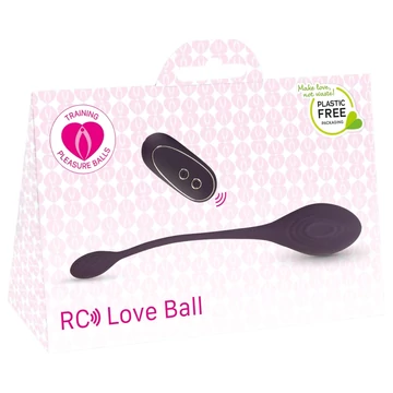 You2Toys RC Love Ball - fialové vibračné vajíčko s rádiovým ovládaním