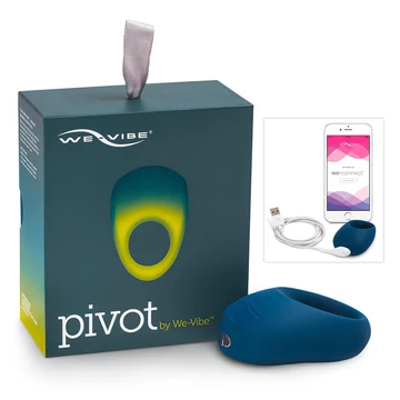 We-Vibe Pivot - dobíjateľný vibračný krúžok na penis (tmavomodrý)