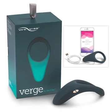 We-Vibe Verge - nabíjací vibračný krúžok na penis (sivý)