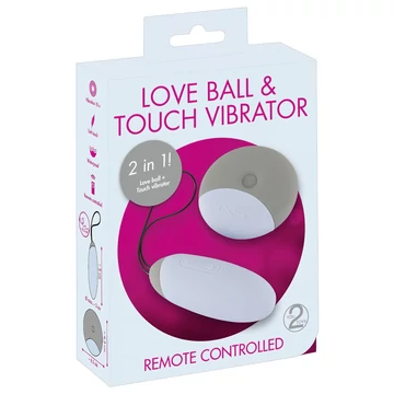 You2Toys – Vibračné vajíčka 2v1, šedé, dobíjacie, pre potešenie.