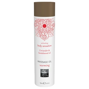 Shiatsu Warming - zahrievací olej koriander-santal 100ml