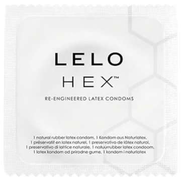 LELO Hex Original - luxusný kondóm (1ks)