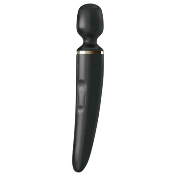Satisfyer Wand-er Woman - vodotesný masážny vibrátor (čierny)
