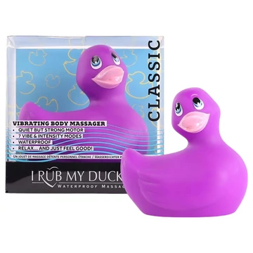 My Duckie 2.0 - vodotesný klitorálny vibrátor (fialový)