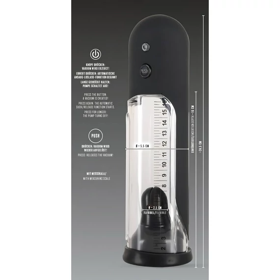 Rebel - automatická pumpa na penis