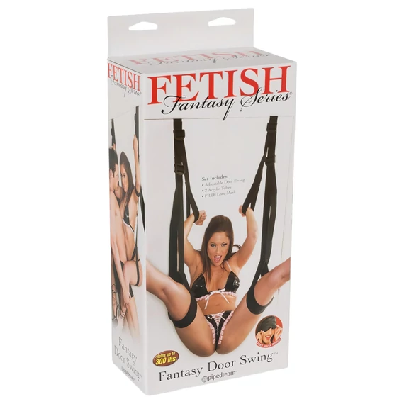 Fetish Fantasy Dverová sex hojdačka (čierna)