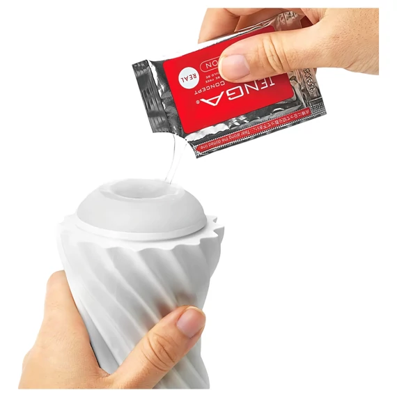 TENGA Flex - biely masturbátor
