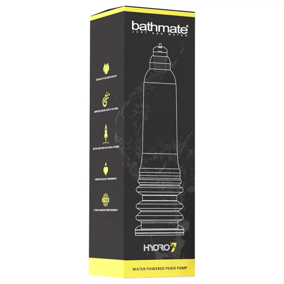 Bathmate Hydro7 - hydraulická pumpa (priehľadná)