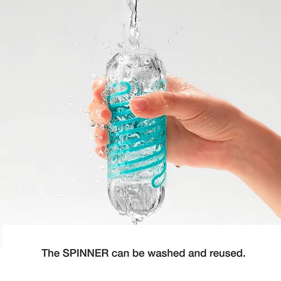 TENGA Spinner Tetra - transparentný masturbátor