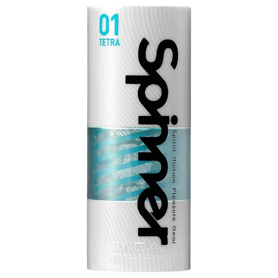 TENGA Spinner Tetra - transparentný masturbátor