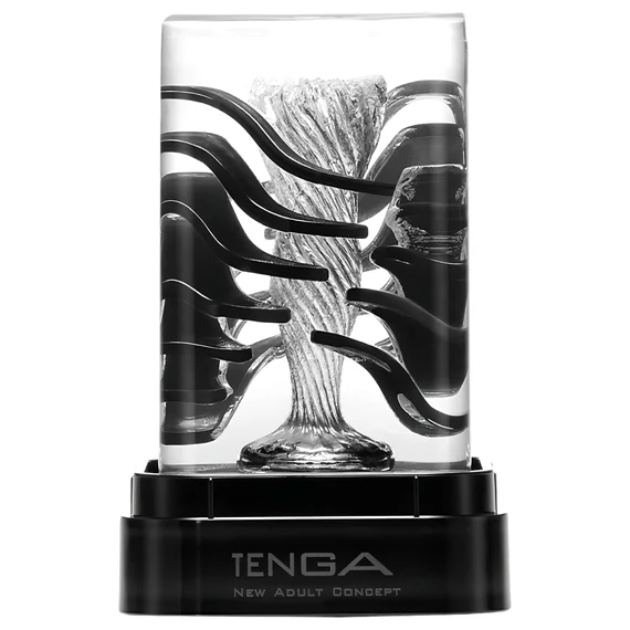 TENGA Crysta - vlnitý masturbátor (leaf)