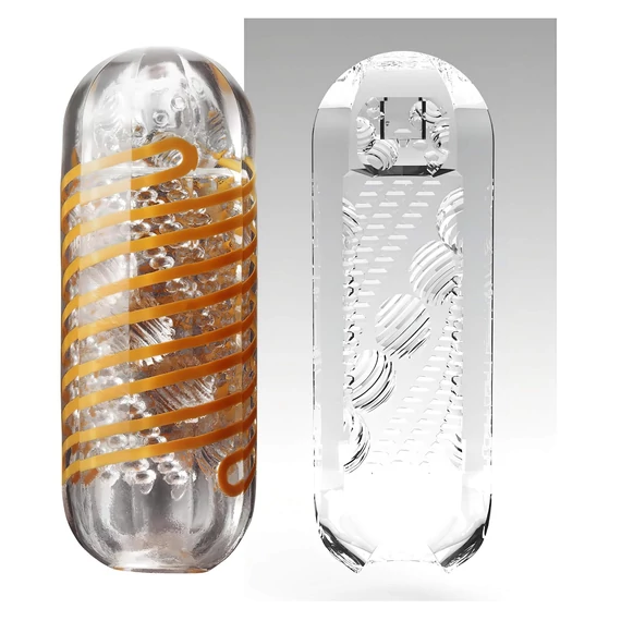 TENGA Spinner Beads - priehľadný masturbátor