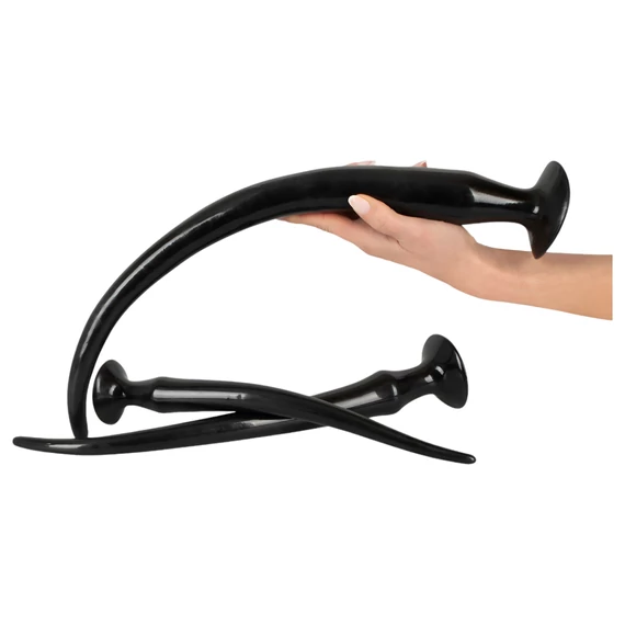 You2Toys - extra dlhý análny plug set (3 ks) - čierny