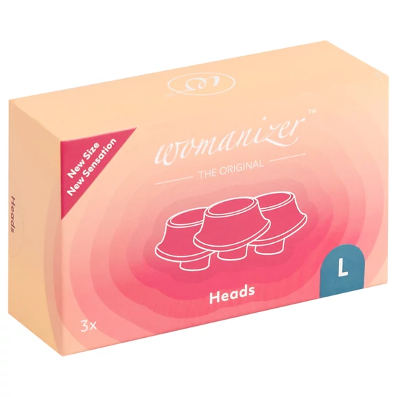 Womanizer L náhradná sada - modrá (3 ks) - veľké