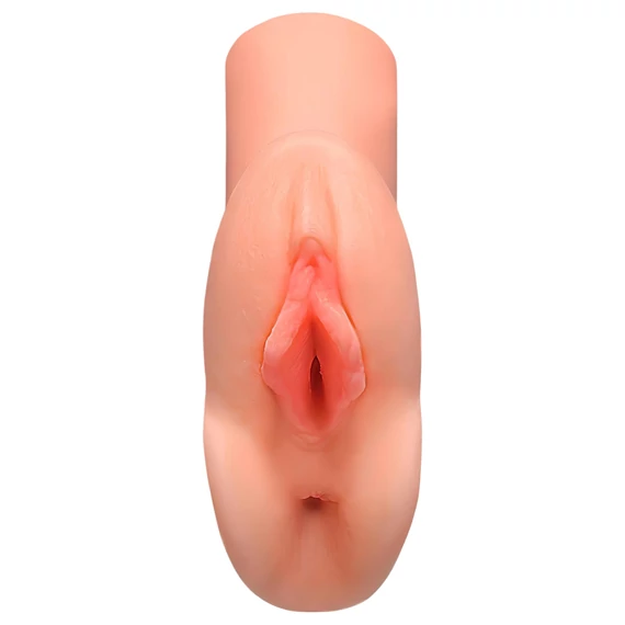 PDX Dvojitý Stroker - 2v1 realistický masturbátor (prírodný)