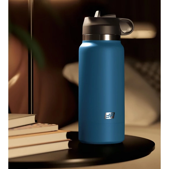 Fuck Flask Osobný Potešiteľ - umelá vagína v fľaši (modro-béžová)