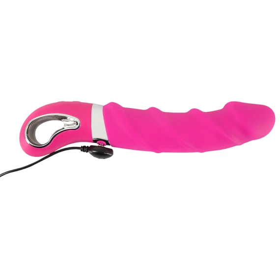 SMILE Soft - nabíjací vibrátor s ohrevom (ružový)