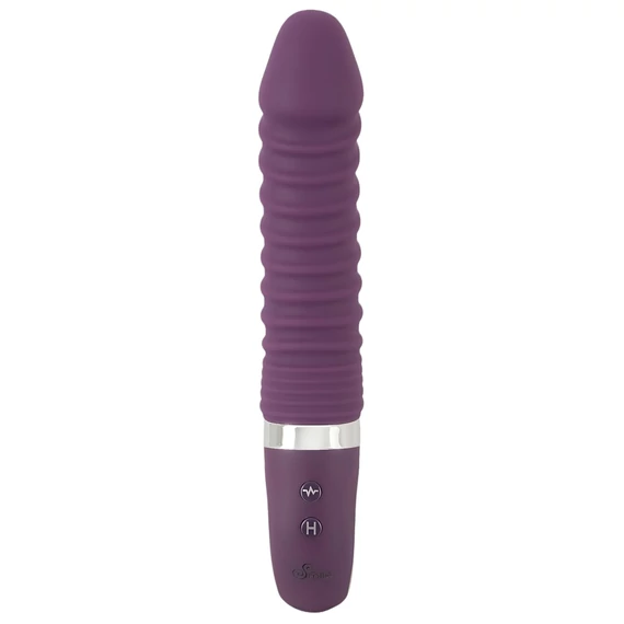 SMILE Soft - nabíjací, vyhrievací vibrátor (fialový)