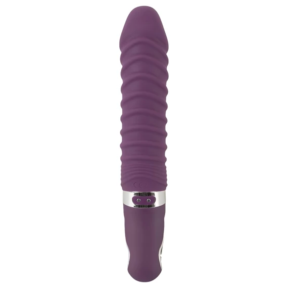 SMILE Soft - nabíjací, vyhrievací vibrátor (fialový)
