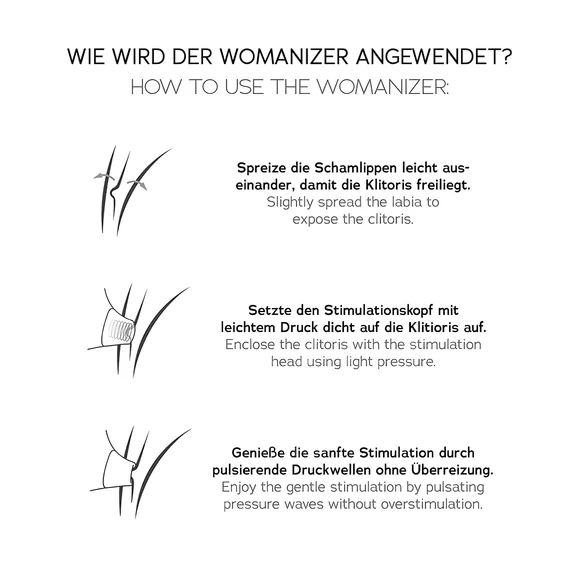 Womanizer Strieborné Pôžitky - vibračný set (čierny)