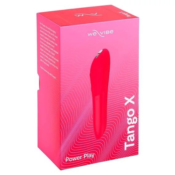 We-Vibe Tango X - nabíjateľný, vodotesný vibrátor (korall)
