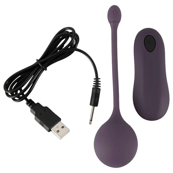 You2Toys RC Single - fialové vibračné vajíčko na diaľkové ovládanie