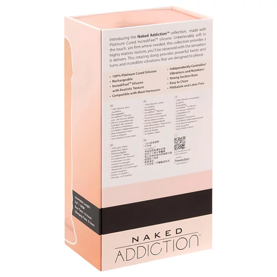Prírodný Rotačný Vibrátor 20cm - Naked Addiction