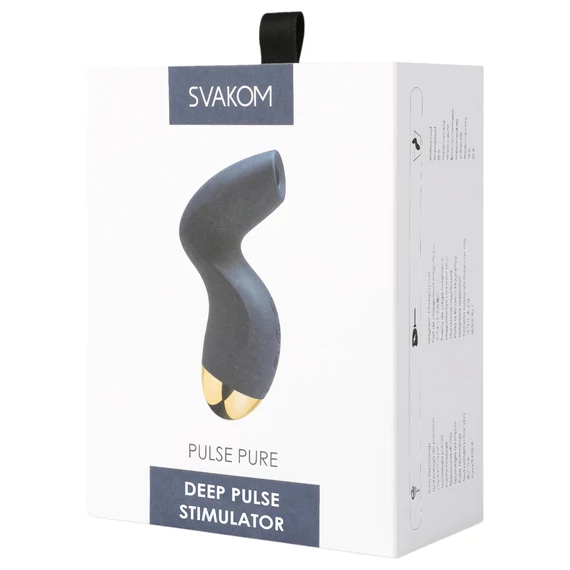 Svakom Pulse Pure - bezdrôtový stimulátor klitorisu, modrý