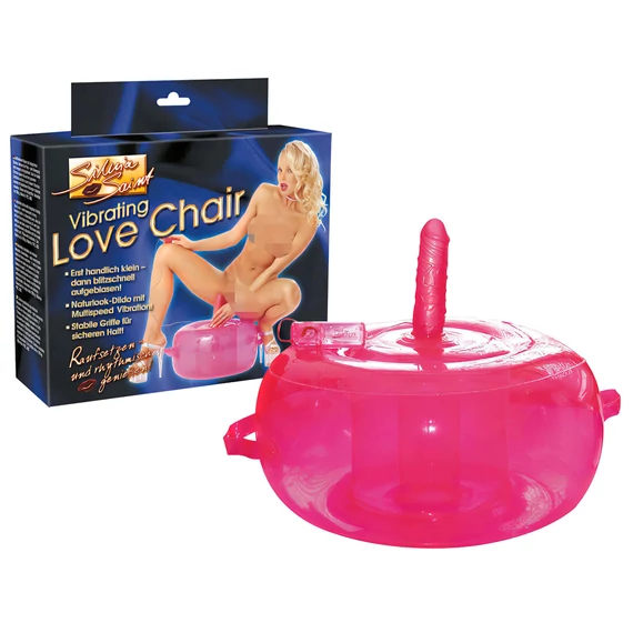 You2Toys - Vibračná milostná stolička - ružová