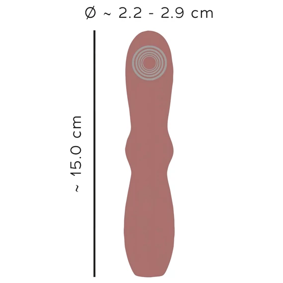 You2Toys Hazel 04 - flexibilný vibrátor s akumulátorom (fialový)
