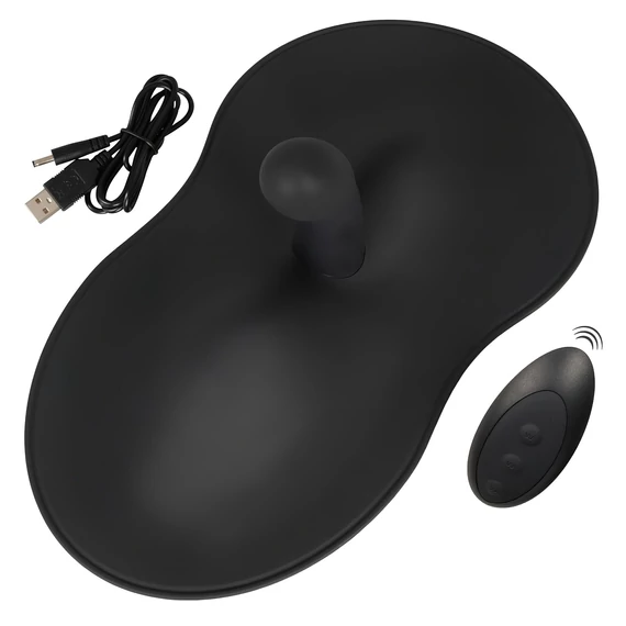 VibePad 3 - bezdrôtový G-bodový vankúšový vibrátor (čierny)