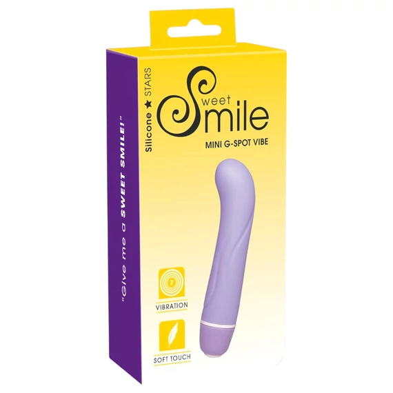 SMILE Mini-G - Mini vibrátor na bod G (fialový)