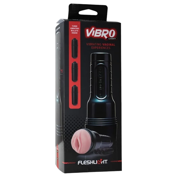 Fleshlight Pink Lady - Vibrujúca vagína