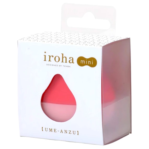 TENGA Iroha mini - mini klitorisový vibrátor (korálovo-broskyňový)