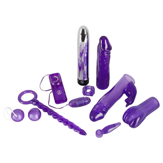You2Toys - Fialový večer: 9-dielna vibračná sada