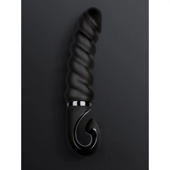 Gvibe G-jack 2: Nabíjací vodotesný silikónový vibrátor (čierny)