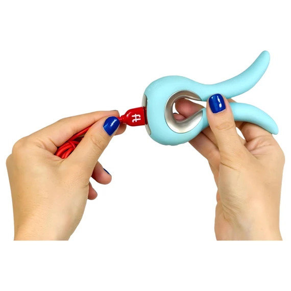 G-vibe Mini - mätový USB silikónový vibrátor