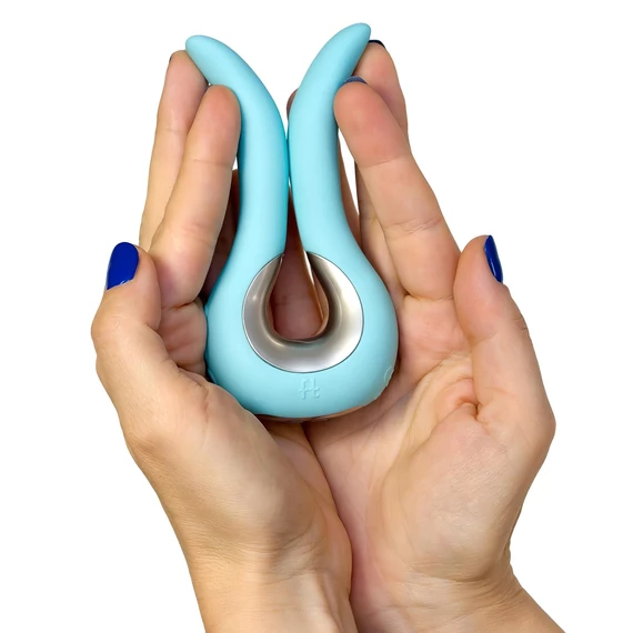 G-vibe Mini - mätový USB silikónový vibrátor
