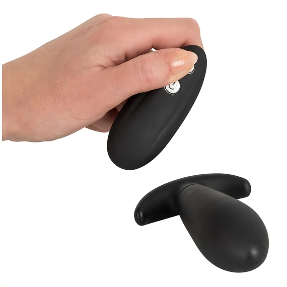 You2Toys - Vibračná análná hračka s diaľkovým ovládaním (čierna)