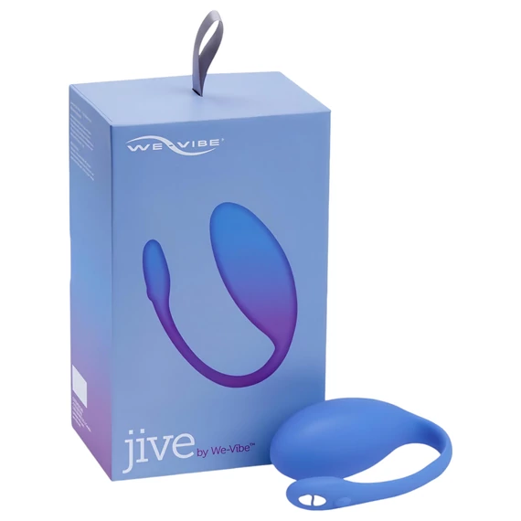 We-Vibe Jive - nabíjací inteligentný vibračný vajíčko (modré)