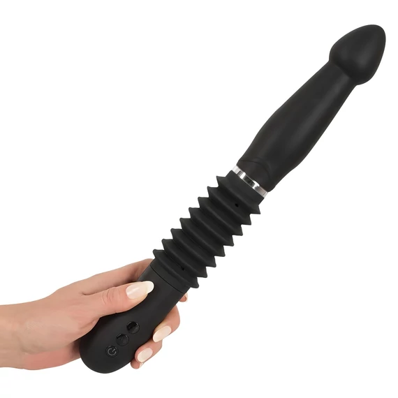 You2Toys Push it - akumulátorový análny vibrátor (čierny)