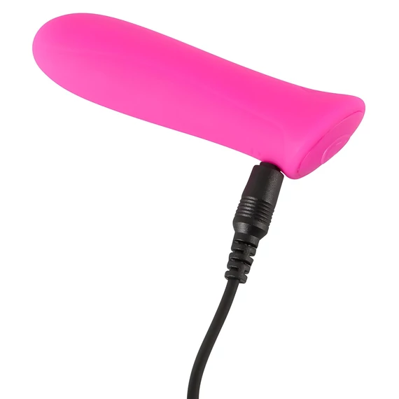 SMILE Power Bullet - silný, malý vibrátor s akumulátorom (ružový)
