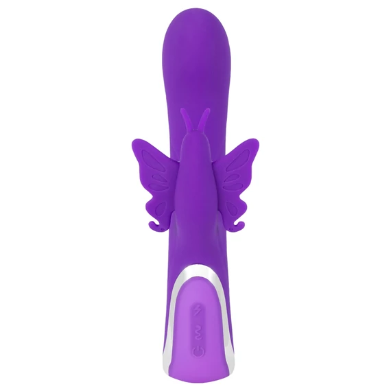 SMILE Rotujúci Turbo - vibrátor s otočnou hlavou (fialový)