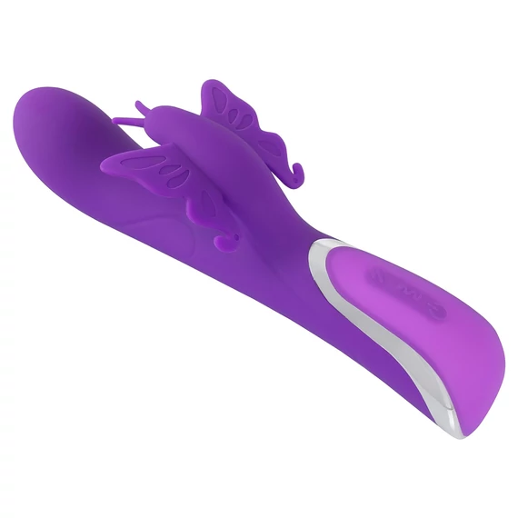 SMILE Rotujúci Turbo - vibrátor s otočnou hlavou (fialový)