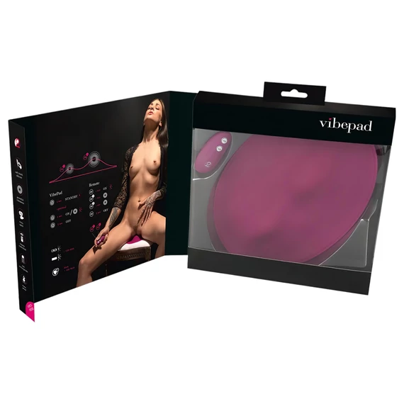 VibePad - dvojmotorový vibračný vankúš (fialový)