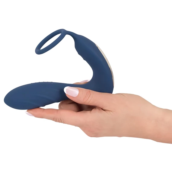 You2Toys Prostata Plug - rádiový anál vibračný krúžok (modrý)