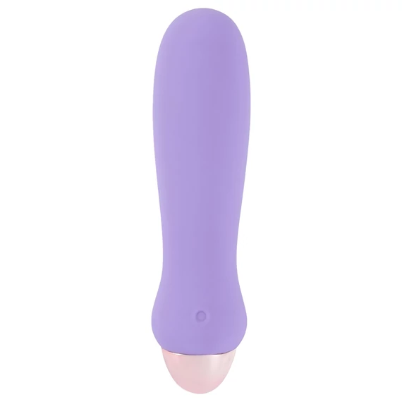 Cuties Mini Purple - akumulátorový silikónový vibrátor (fialový)